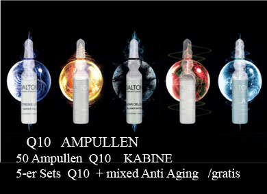 Q10  Ampullen/50 Stk   + 2x  5-er Box Ampullen GRATIS