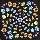 3-D Sticker Schmetterling